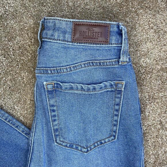 Hollister Ultra High Rise Mom Jeans Vintage Stretch 24x25 0S - Picture 2 of 7
